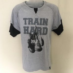 Everlast Mens XL Layered Shirt ‘Train Hard’